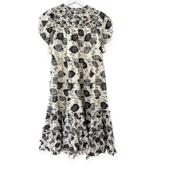 Ulla Johnson • Cassian Floral Cotton-Blend Midi Dress NWOT - Picture 2 of 15